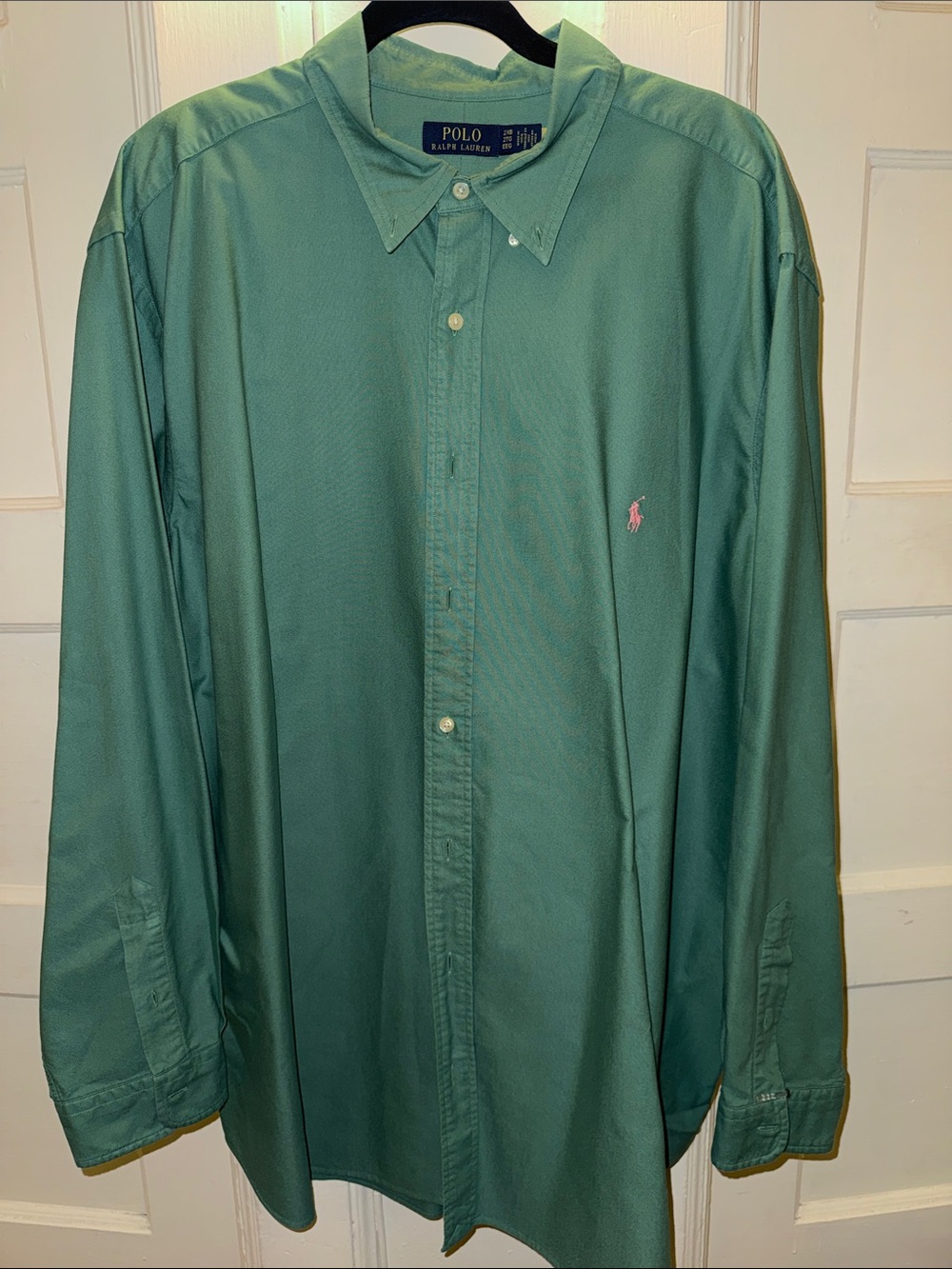 Polo by Ralph Lauren Green Long-Sleeve Button-Down Shirt